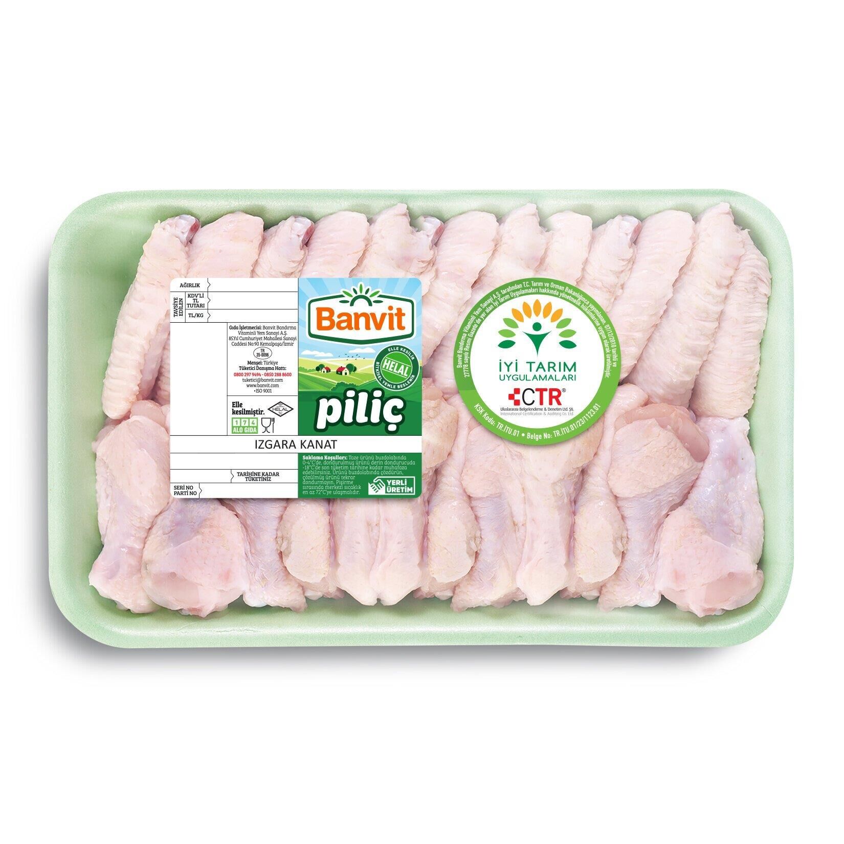 BANVİT TAVUK KANAT 1 KG