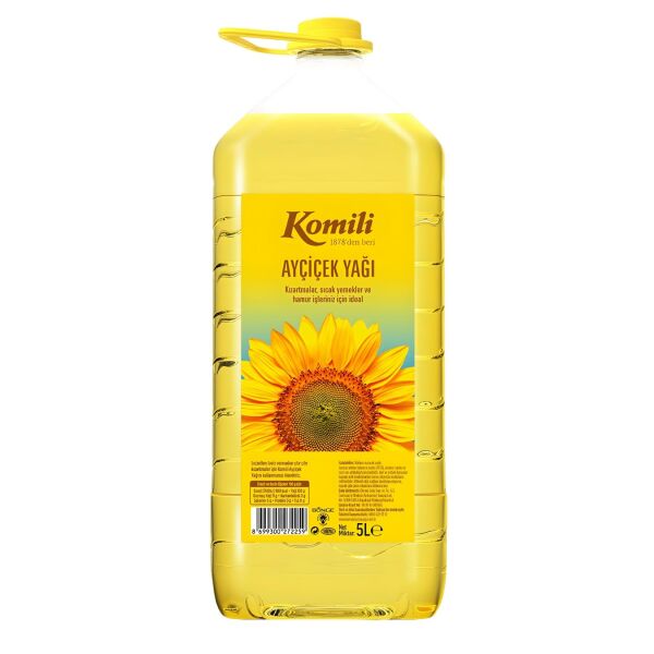 KOMİLİ AYÇİÇEK YAĞI 5 LT PET