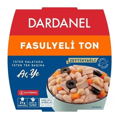 DARDANEL FASULYELİ TON 160 GR