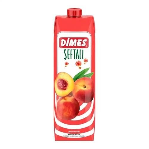 DİMES ŞEFTALİ MEYVE SUYU 1 LT
