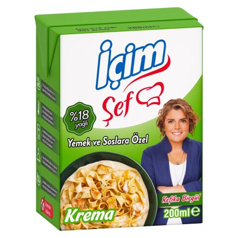 İÇİM SEF YEMEK VE SOS KREMA 200 ML