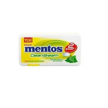 MENTOS CLEAN BREATH LİMON 21 GR
