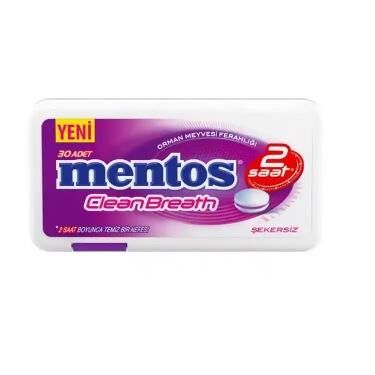 MENTOS CLEAN BREATH ORMAN MEY.21 GR