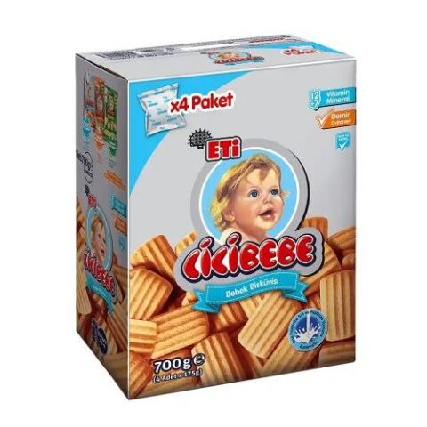 ETİ CİCİBEBE  KUTU 700 GR