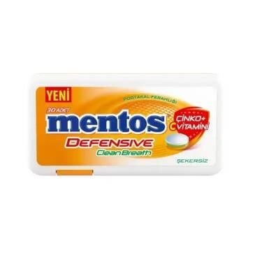 MENTOS DEFENSİVE PORTAKAL 21 GR