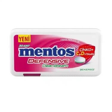 MENTOS DEFENSİVE VİŞNE 21 GR