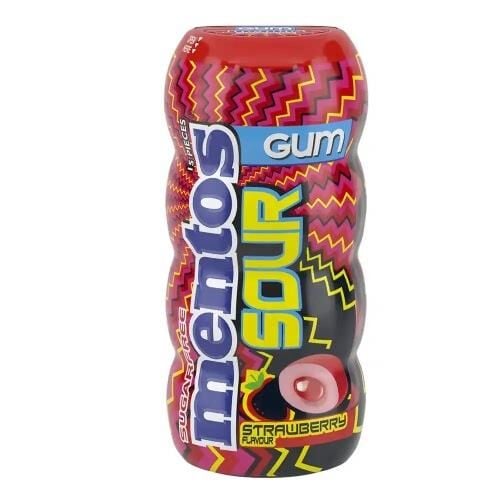 MENTOS SOUR ÇİLEK 30 GR