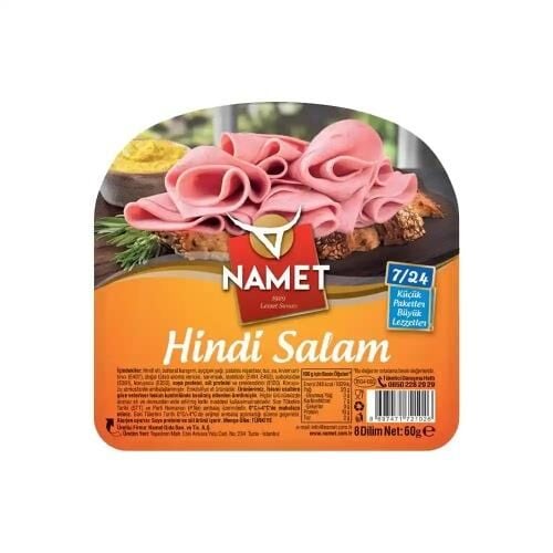 NAMET HİNDİ SALAM 60 GR