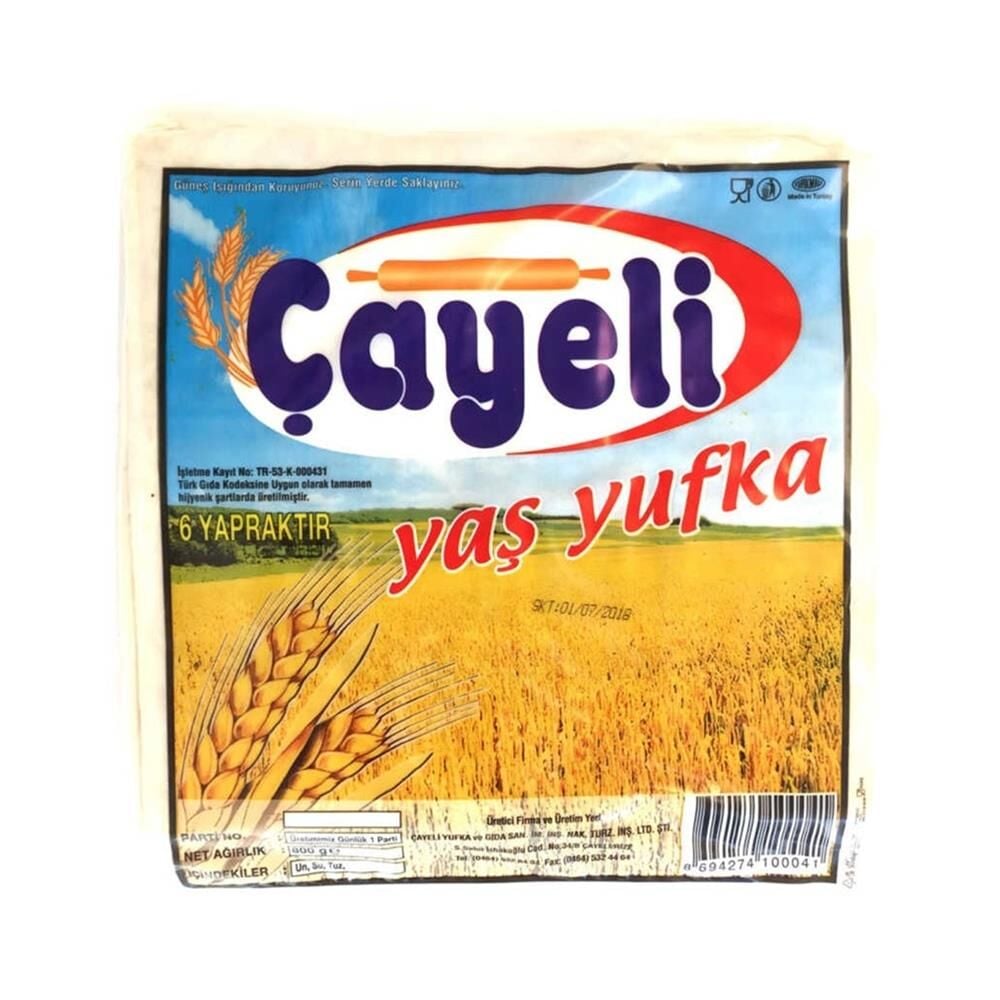 ÇAYELİ YUFKA 6'LI