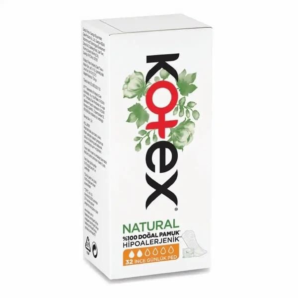 KOTEX GÜNLÜK PED İNCE 32 ADET
