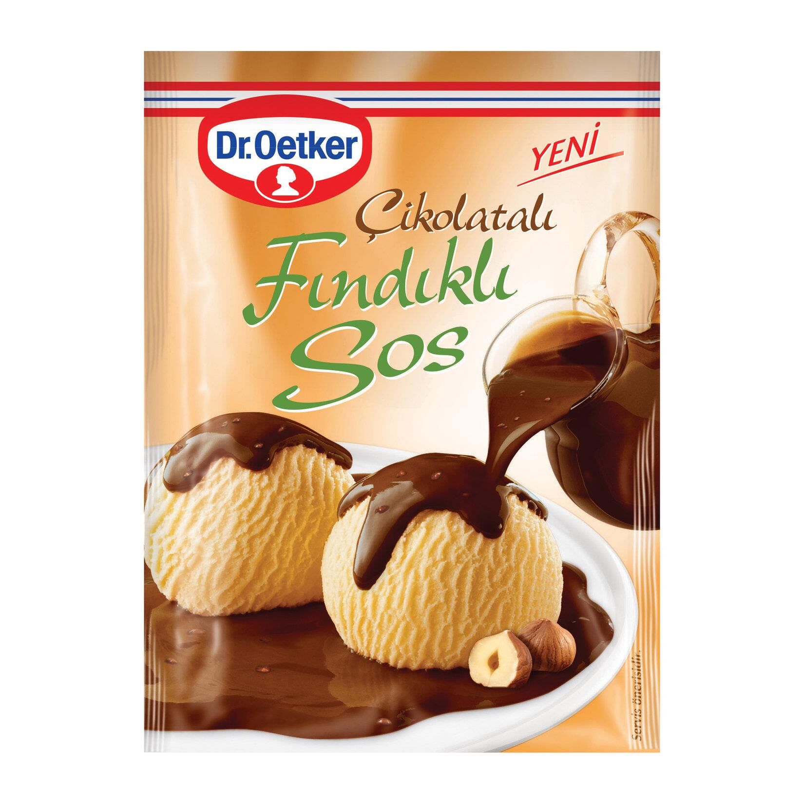 DR.OETKER TATLI SOS ÇİKOLATALI FINDIKLI 130 GR