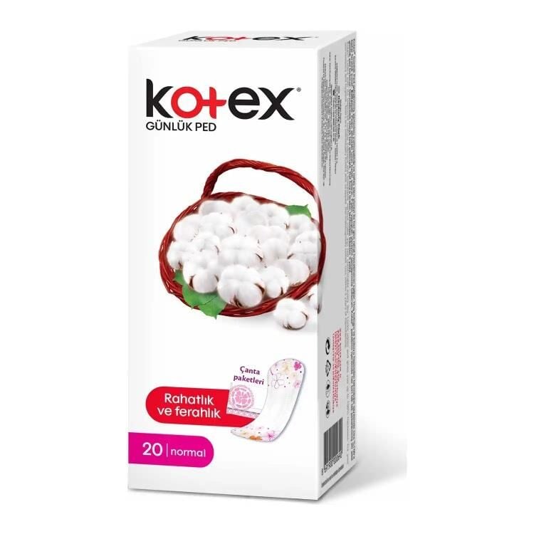 KOTEX GÜNLÜK PED NORMAL 20 ADET