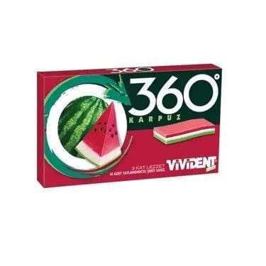 VİVİDENT 360 KARPUZ AROMALI 33 GR