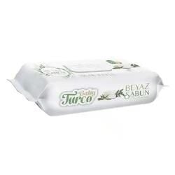 BABY TURCO ISLAK MENDİL  BEYAZ SABUN 90'LI