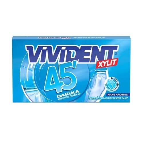 VİVİDENT 45 DAKİKA NANE ZARF 26 GR