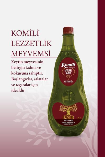KOMİLİ NATÜREL SIZMA ZEYTİNYAĞI 2 LT