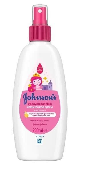 JOHNSON'S IŞILDAYAN PARLK. KOLAY TARAMA SPREY 200 ML