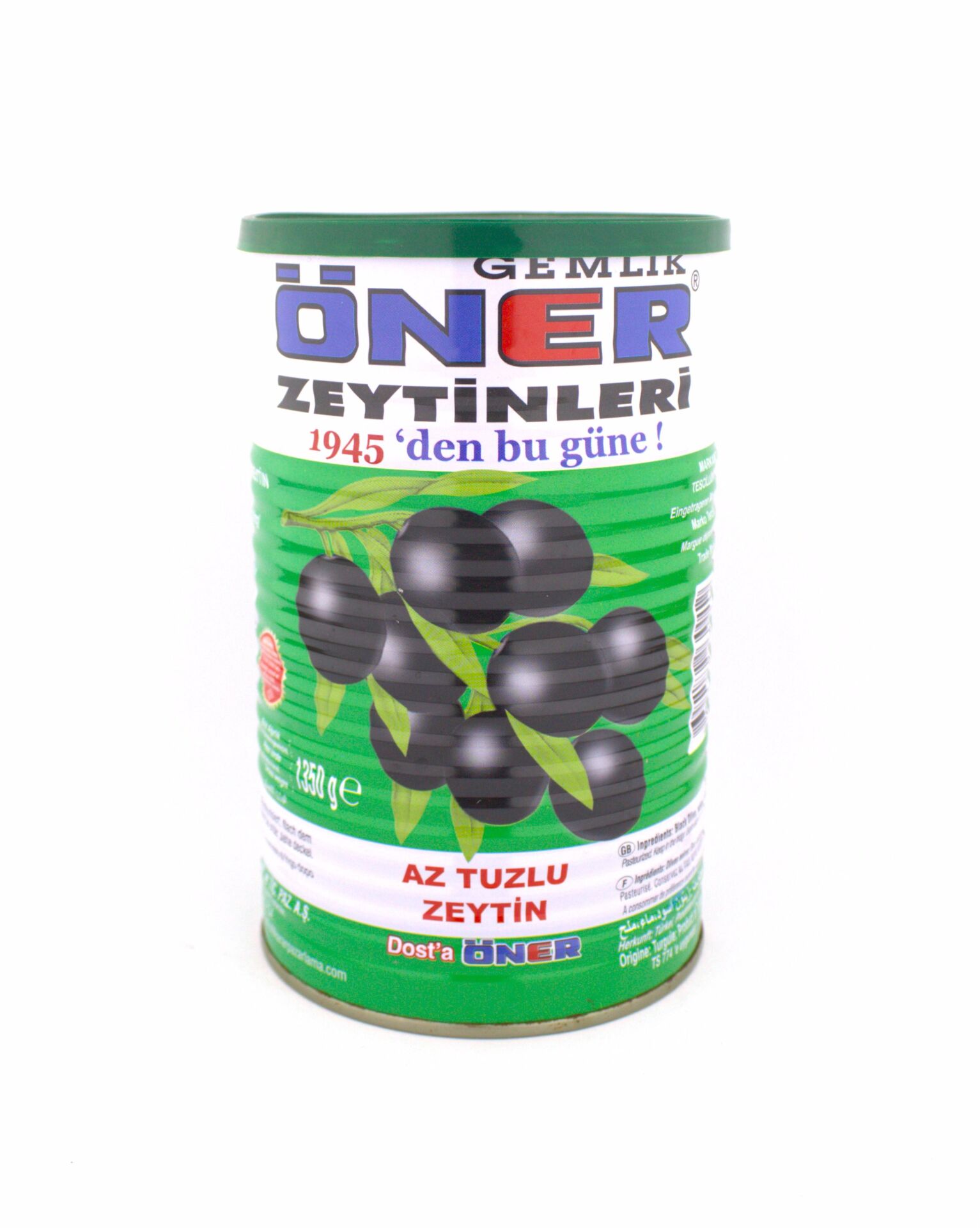 ÖNER AZ TUZLU SALAMURA ZEYTİN 800 GR