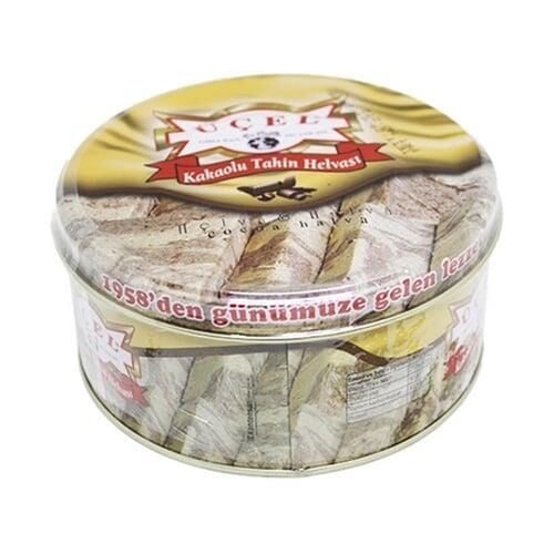 ÜÇEL KAKAOLU TAHİNLİ HELVA  830 GR TNK