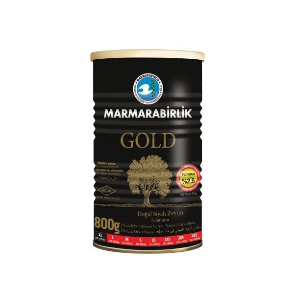 MARMARABİRLİK GOLD ZEYTİN SALAMURA  800 GR