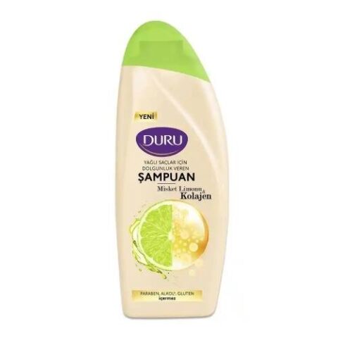 DURU ŞAMPUAN KOLAJEN&MİSKET LİMONU 500 ML