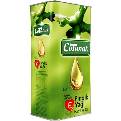 ÇOTANAK FINDIK YAĞI 5 LT TNK