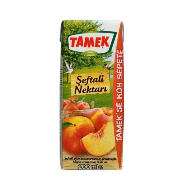 TAMEK ŞEFTALİ NEKTARI 200 ML