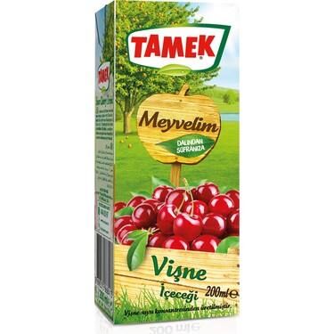 TAMEK MEYVE SUYU VİŞNE 200 ML