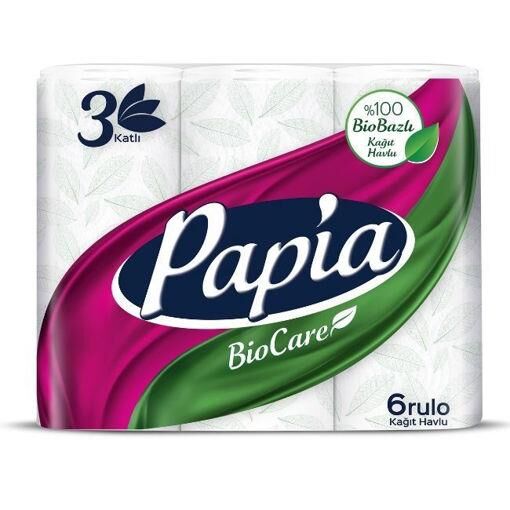 PAPİA HAVLU KAĞIT 6'LI 3 KATLI