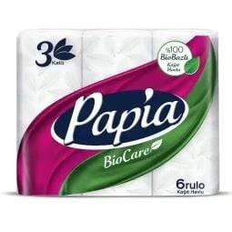 PAPİA HAVLU KAĞIT 6'LI 3 KATLI