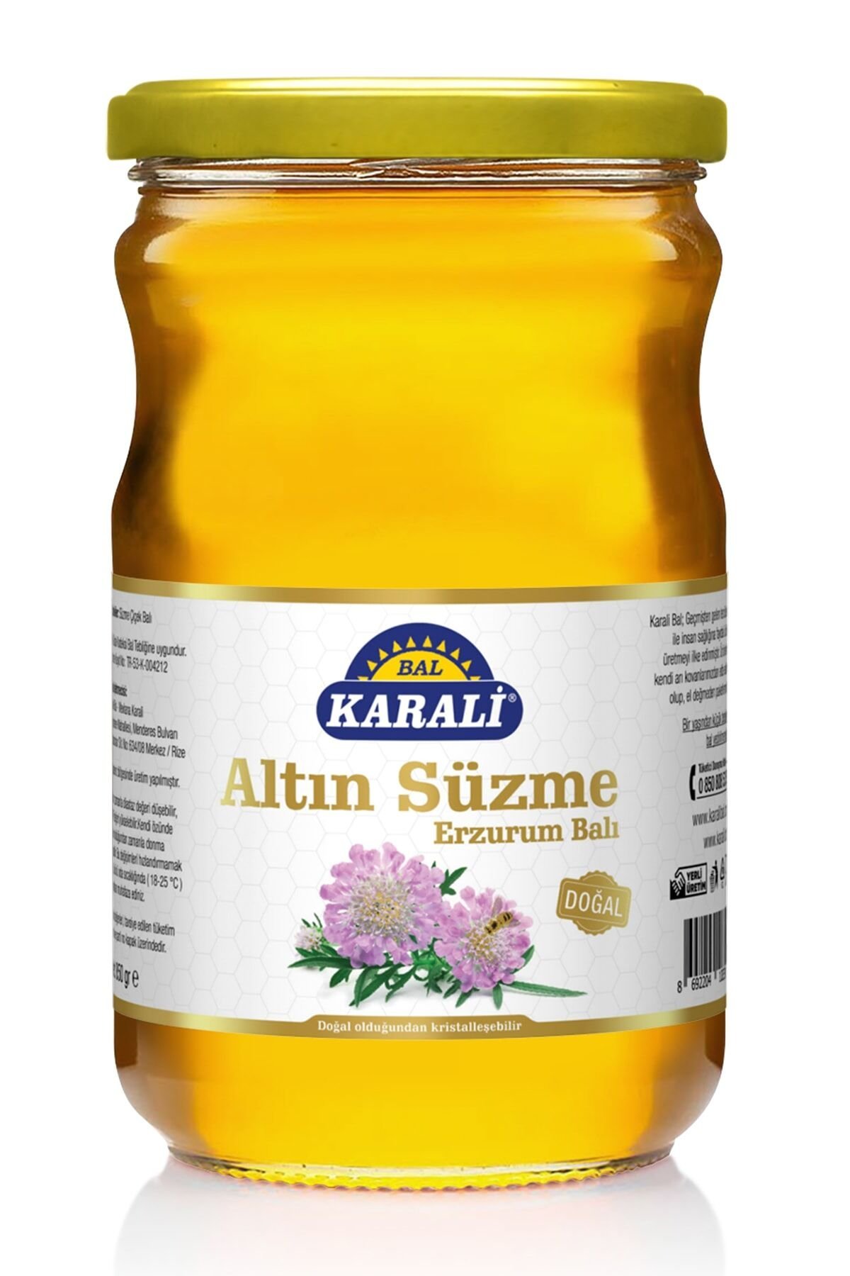 KARALİ ALTIN SÜZME ERZURUM BALI 850 GR