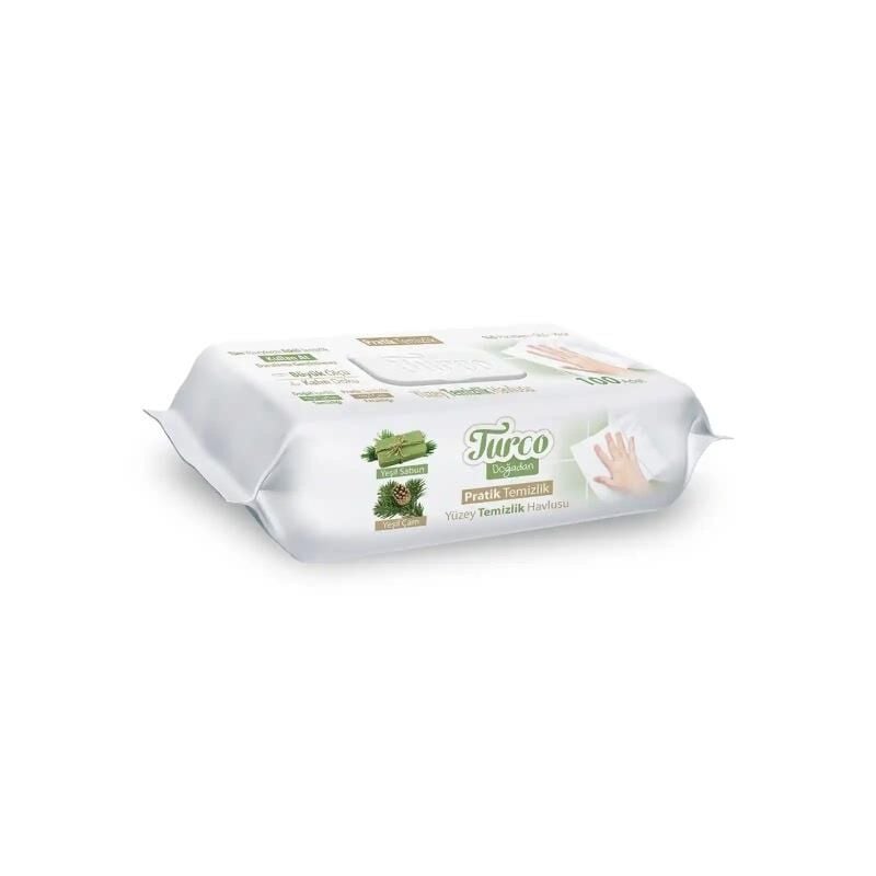 BABY TURCO YÜZEY TEMİZLİK HAVLUSU 100'LÜ