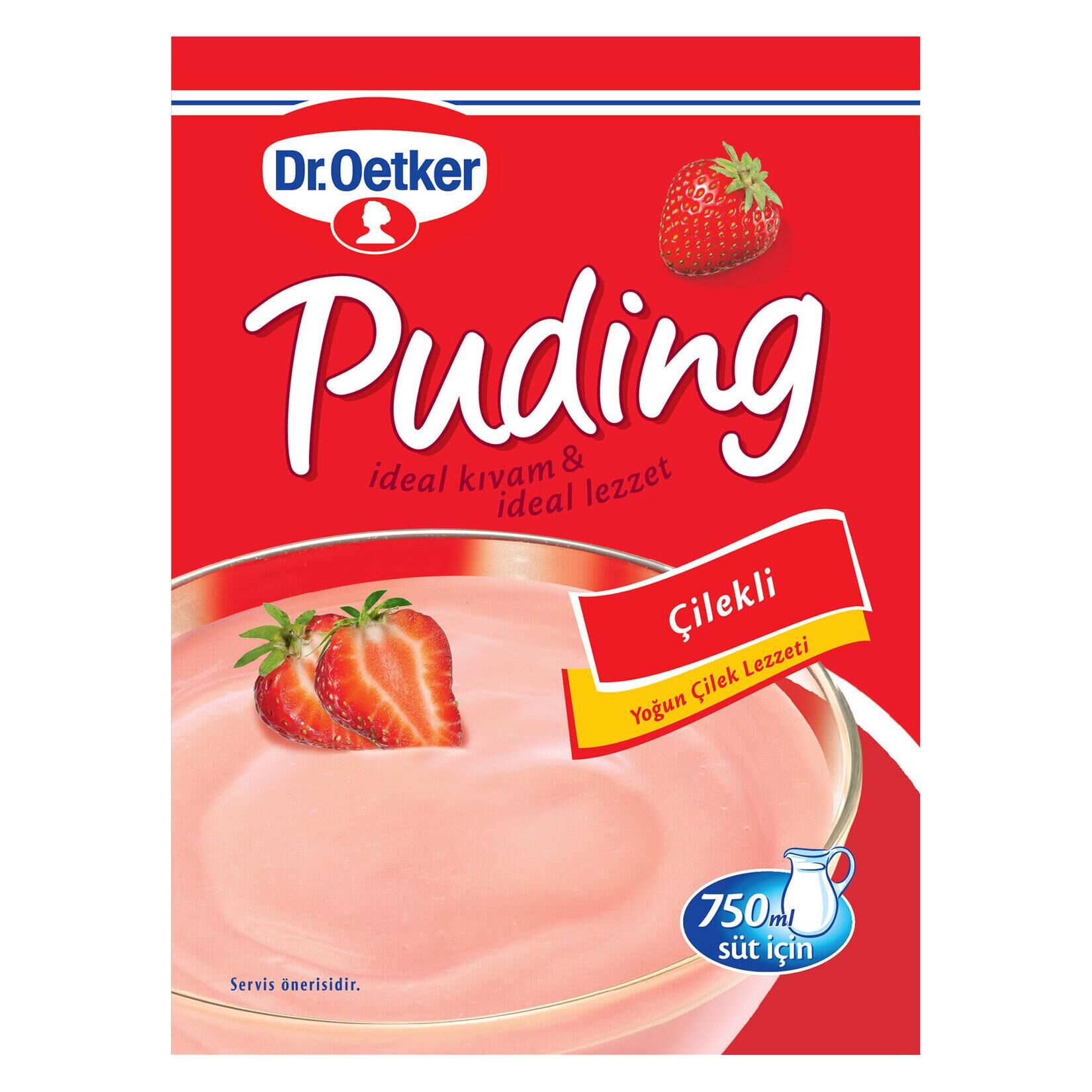 DR.OETKER ÇİLEKLİ PUDİNG 120 GR