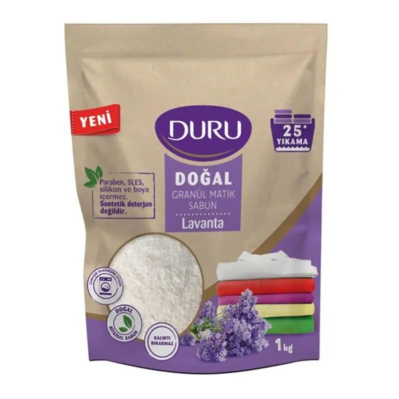 DURU GRANÜL SABUN LAVANTA 1 KG