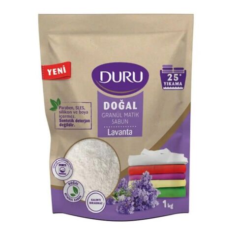 DURU GRANÜL SABUN LAVANTA 1 KG