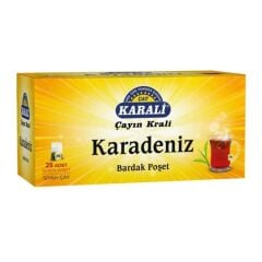KARALİ KARADENİZ BARDAK POŞET 2 GR 25 Lİ