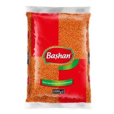BAŞHAN KIRMIZI FUTBOL MERCİMEK 1 KG