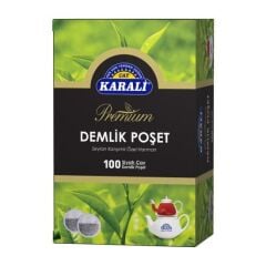 KARALİ PREMİUM DEMLİK POŞET SİYAH ÇAY 100X3,2 GR