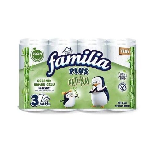 FAMİLİA TUVALET KAĞIDI ÜÇ KATLI 16'LI