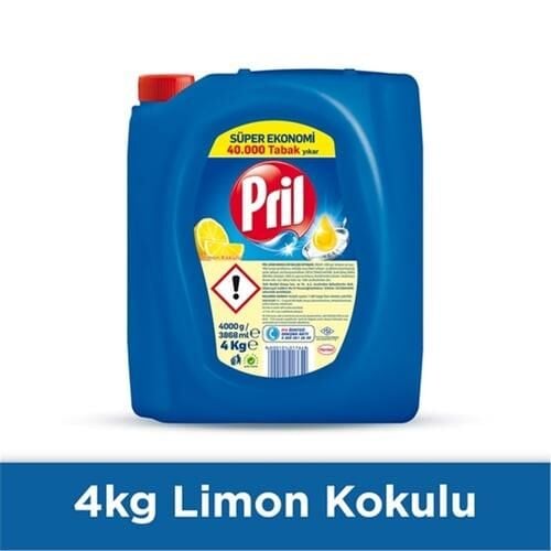 PRİL KLASİK LİMON 4 LT