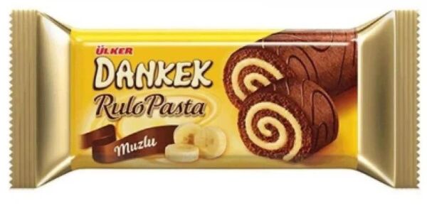 ÜLKER DANKEK RULO PASTA MUZLU 235 GR