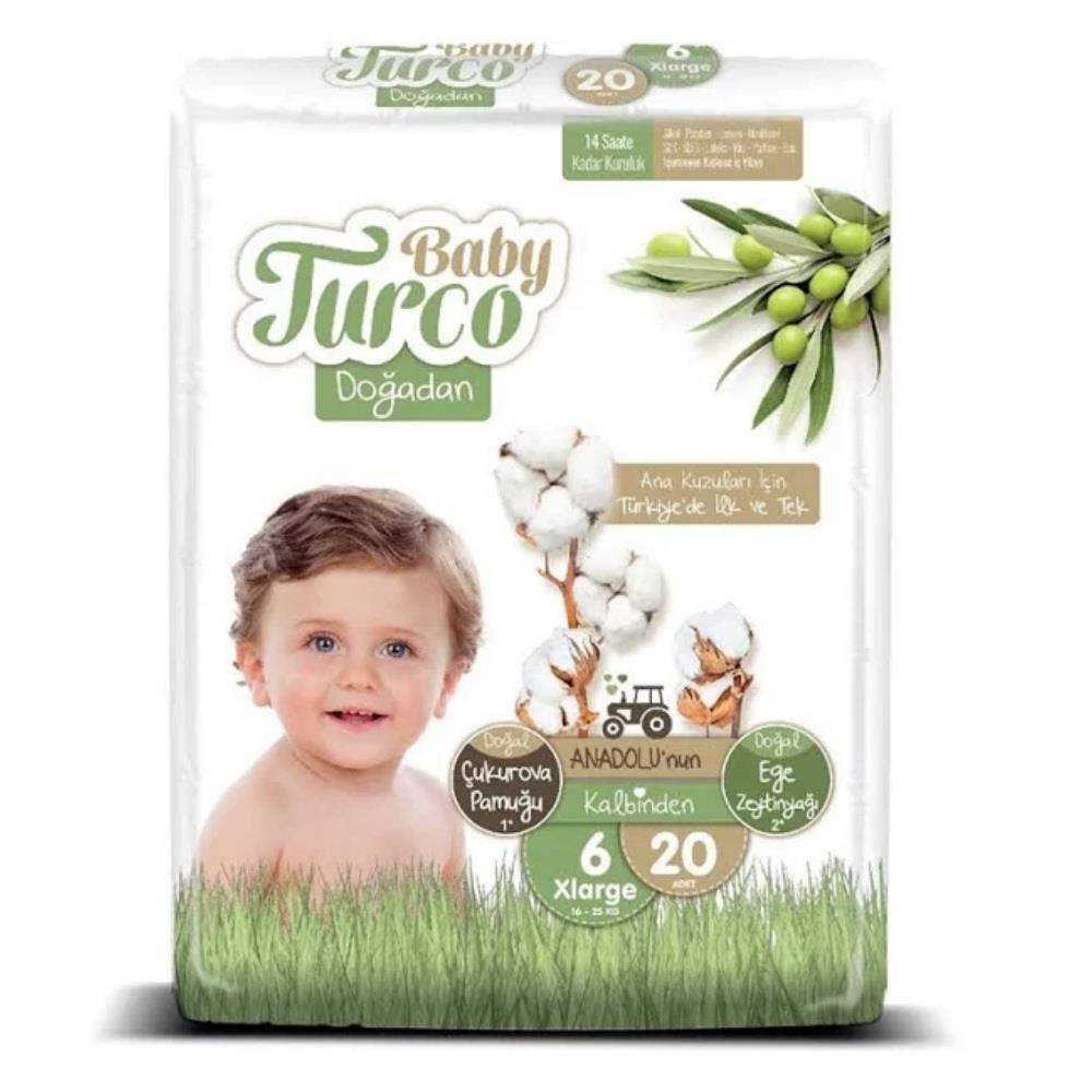 BABY TURCO DOĞADAN XL NO:6 20'Lİ