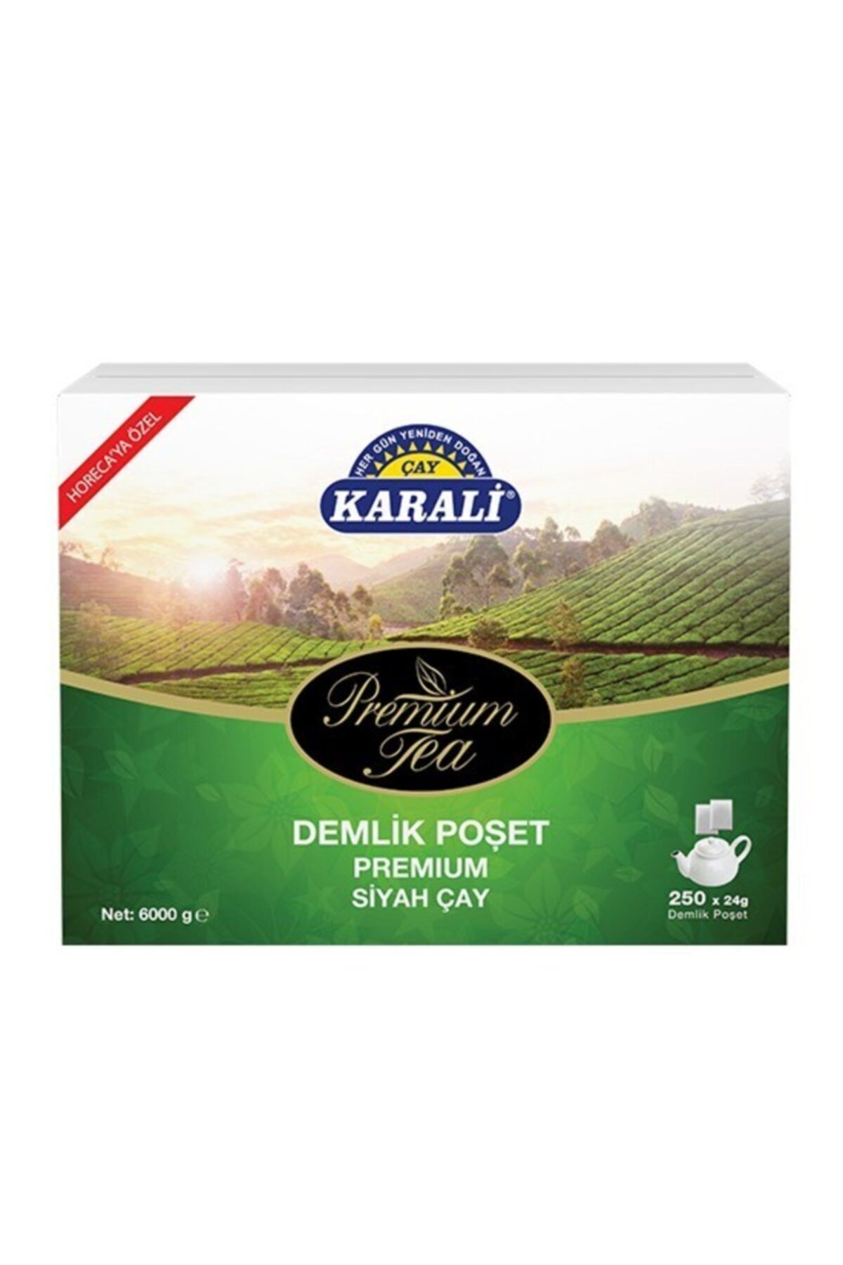 KARALİ PREMİUM DEMLİK POŞET 250*24 GR