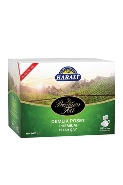 KARALİ PREMİUM DEMLİK POŞET 250*24 GR
