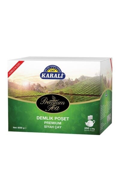 KARALİ PREMİUM DEMLİK POŞET 250*24 GR