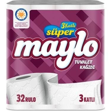 MAYLO SÜPER TUVALET KAĞIDI 32'Lİ 3 KATLI