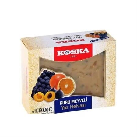 KOSKA KURU MEYVELİ HELVA 500 GR
