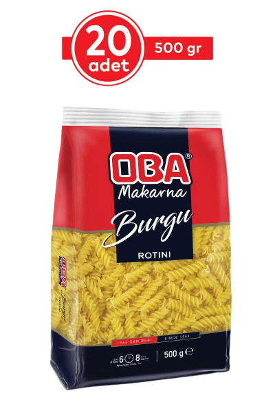 OBA MAKARNA BURGULU 500 GR