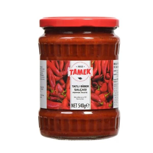 TAMEK TATLI BİBER SALÇASI 540 GR