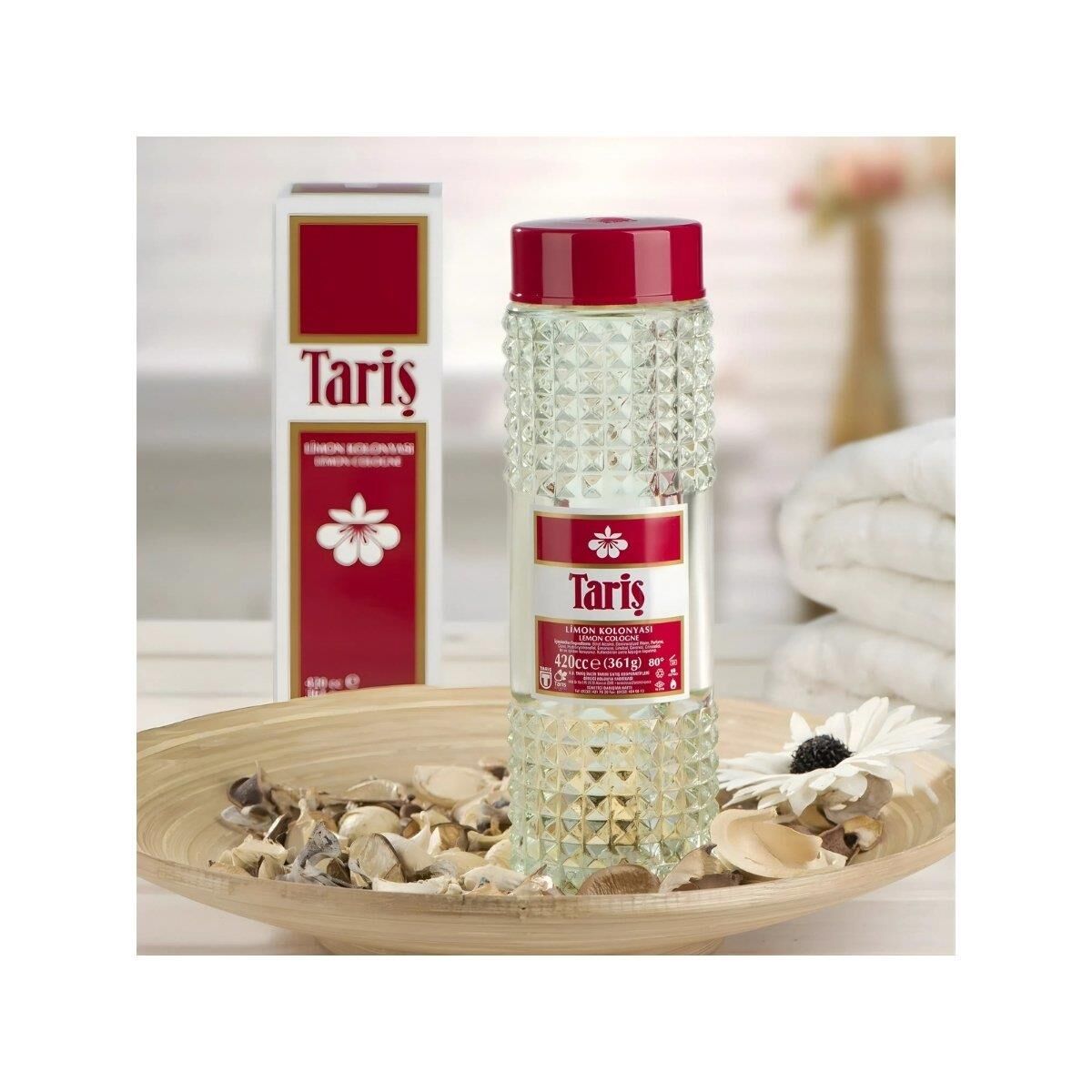 TARİŞ LİMON KOLONYASI CAM 420 ML